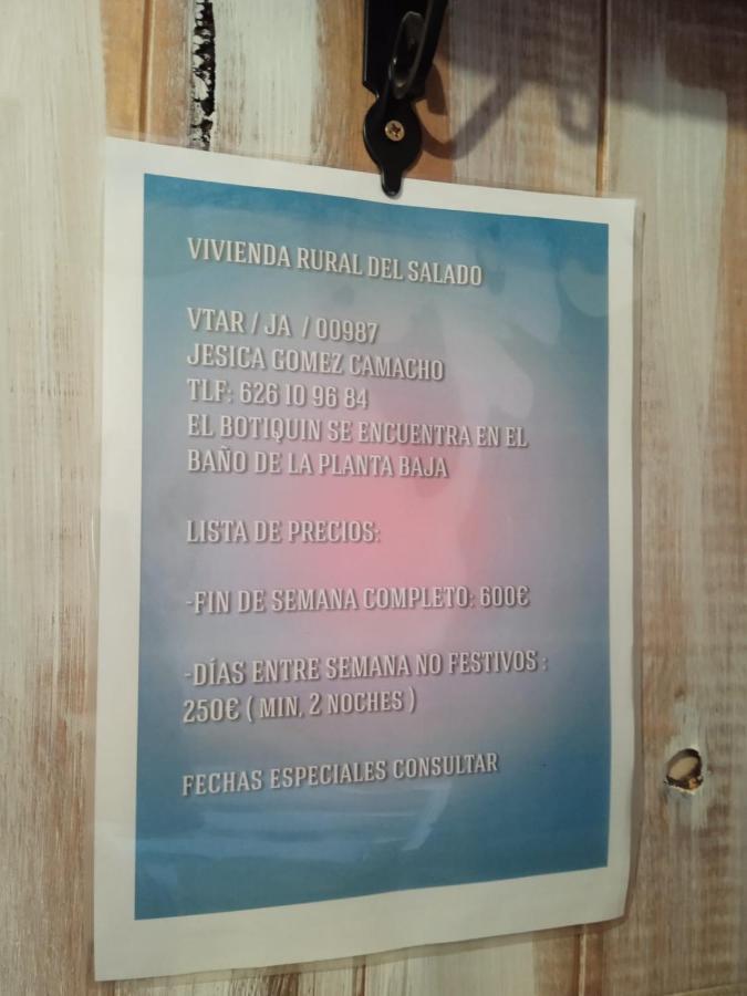 Vivienda Rural Del Salado Villa Jaen Ngoại thất bức ảnh